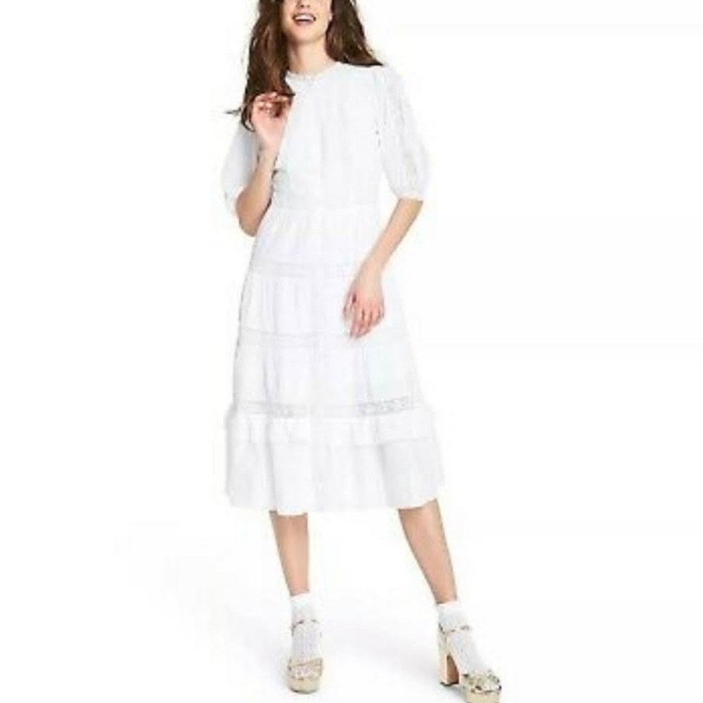 Love Shack Fancy White Dress